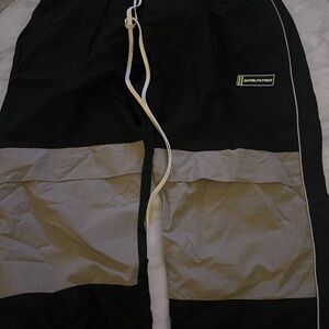 Black and Gray Sweatpants by [Brand]